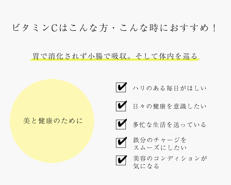 Vitaholic C ビタホリックC 1日3粒でレモン果汁50個分のビタミンC1